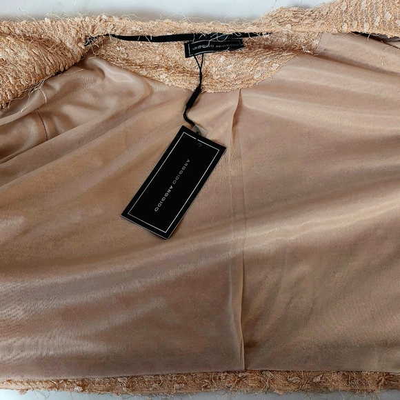 Arggido Arggido bouclé cropped blazer 42/EUXL - US10, NWT - Picture 9 of 11